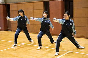 フェンシング班の活動写真