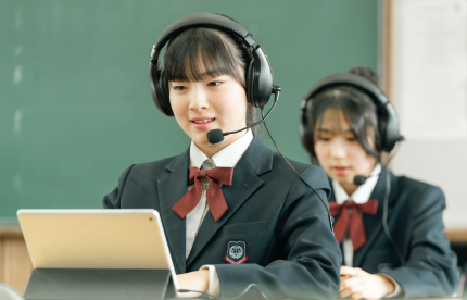 Online Speaking Trainingの授業風景